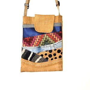Casual bag | small size | colorful | various textile patterns